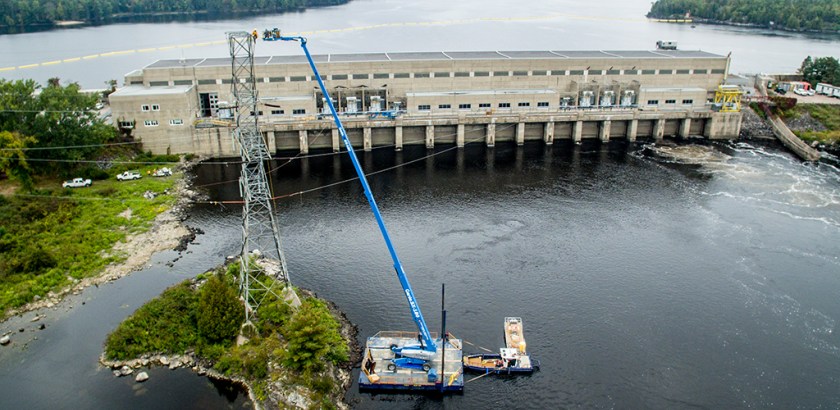 Genie® SX™-180 Boom Saves O.D.S. Marine Time and Money