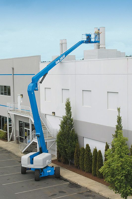 Genie Z-80/60 articulating boom lift